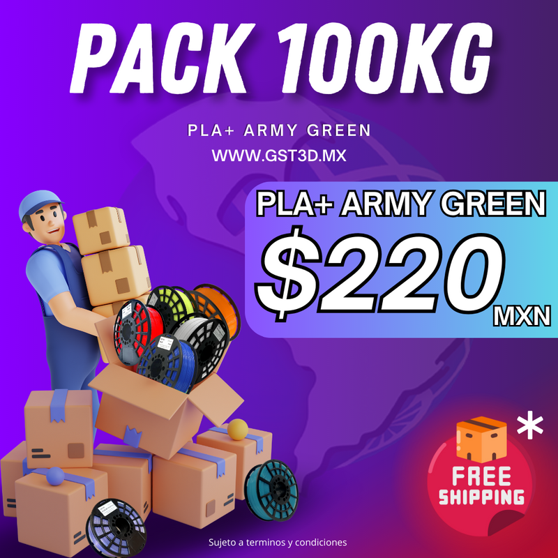100kg ARMY GREEN