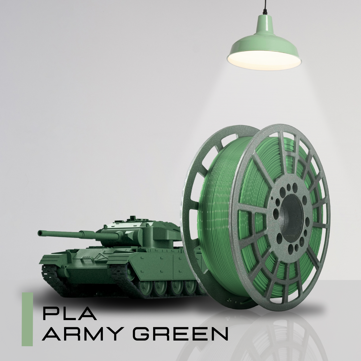 Filamento PLA Negro HS (Alta Velocidad)